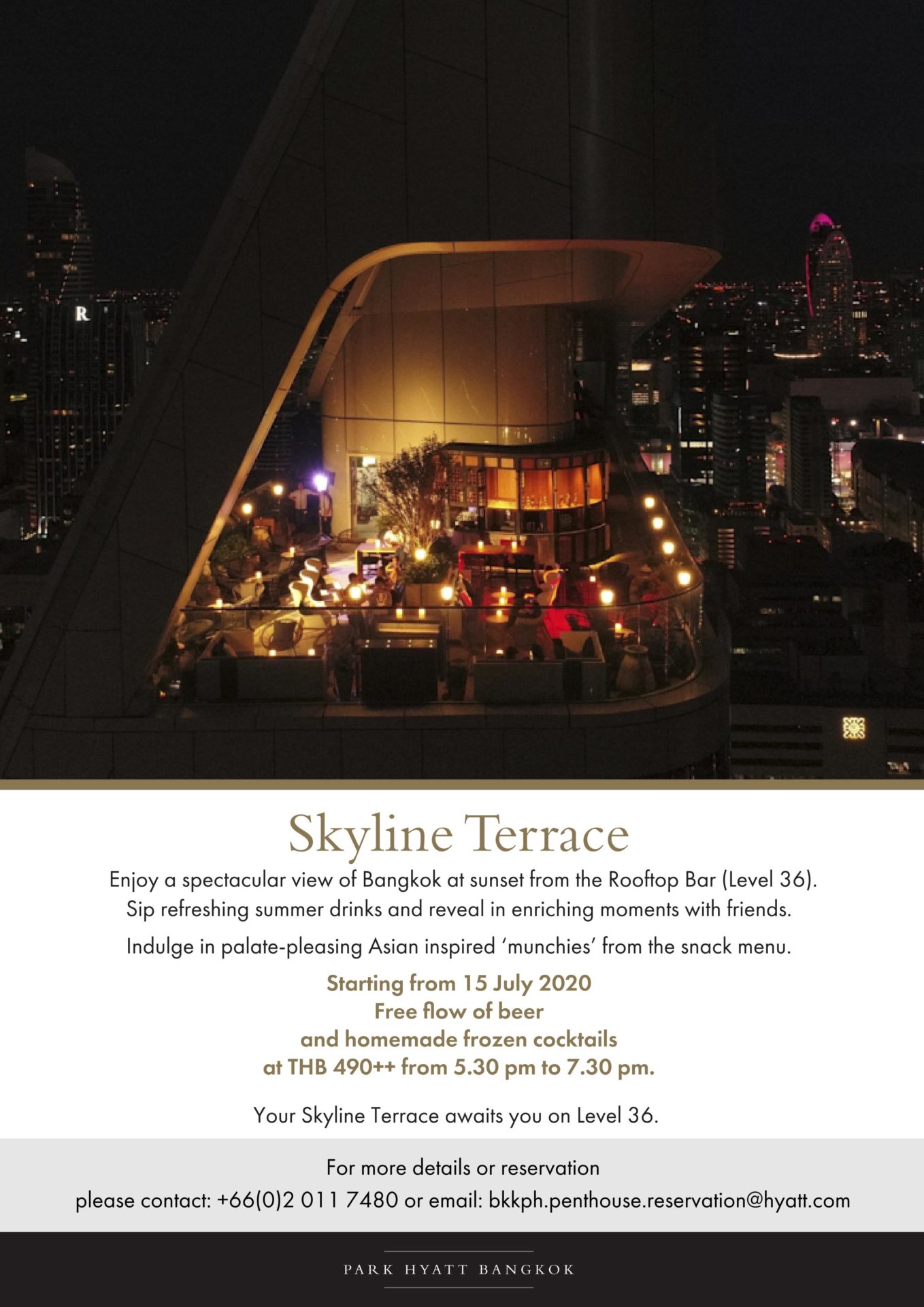 Thb 490 Happy Hour At Skyline Terrace Park Hyatt Bangkok The Australian Thai Chamber Of Commerce Austcham Thb 490 Happy Hour At Skyline Terrace Park Hyatt Bangkok The Australian Thai Chamber Of Commerce Austcham