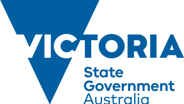 Victoria State Gov Aust logo pms 2945 cmyk