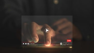 Man,Touching,Smartphone,To,Watching,And,Live,Streaming,Window,For