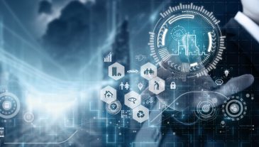 Smart,City,Concept.,Using,Data,Analytics,And,Utilizing,Digital,Infrastructure