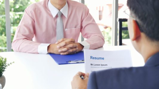 Businessman,Job,Interview,By,Human,Resource,Hr,Officer,Interviwing,,Talk
